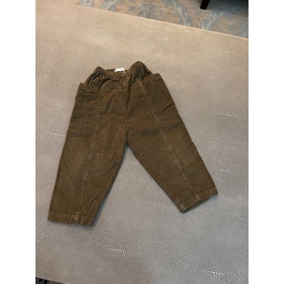Soor Ploom Moss Green corduroy pants 1Y EUC - Picture 2 of 4